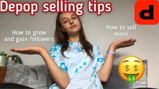 Depop selling tips- how to grow on depop and sell quicker!