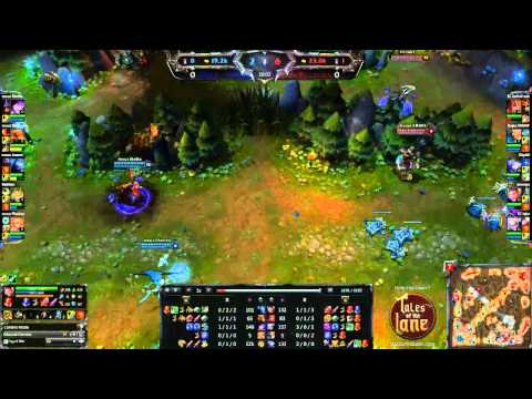 Eclypsia versus Mouz game 1 (Tales of the Lane quarterfinals)