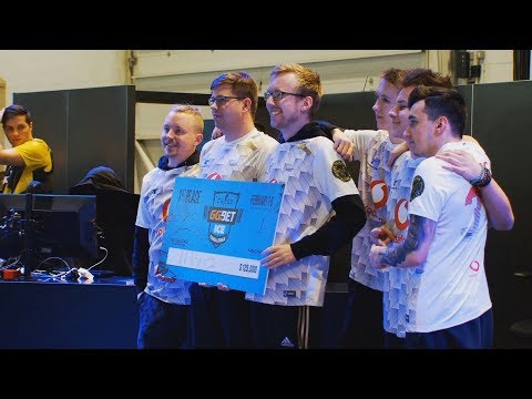 Mousesports CS:GO winning moment at GGBET ICE Challenge 2020
