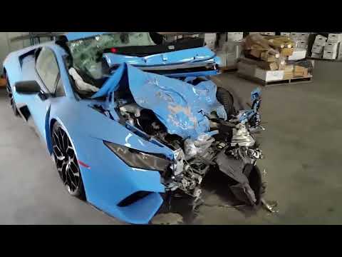 2018 Lamborghini Huracan Performante 5.2L V10 631hp 0-60 in 2.5 Cost New $274,390 Value After Crash?