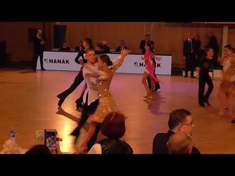 035 Daniel Borůvka - Barbora Borůvková /MČR T10 2018/ Kojetín/ Junior II./ 2.kolo/ Chacha