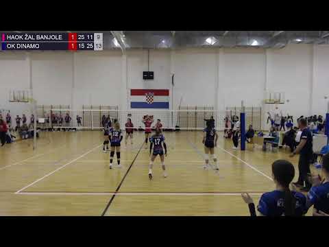 2.4.2022., PH MALA ODBOJKA, OD 9. DO 12. MJESTA, HAOK ŽAL BANJOLE – OK DINAMO