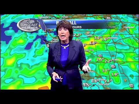 Official Suncoast Forecast 6:30pm - Saturday August 12, 2017