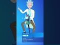 PONY UP - RICK SANCHEZ SKIN Showcase Fortnite Dances Emotes! (Fortnite x RICK AND MORTY)