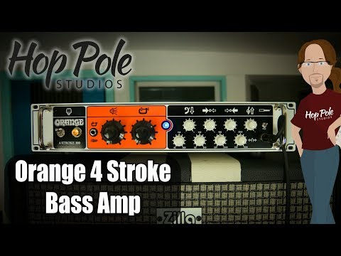 Orange 4 Stroke Bass Amp Review - Class AB British Goodness!