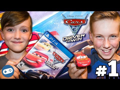 Cars 3 Driven to Win Unboxing and Gameplay Part 1