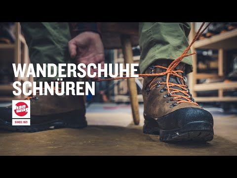 How to Tie Hiking Boots