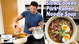 Cooking with Peter Andre | Slow Cooked Pork Ramen Noodle Soup
