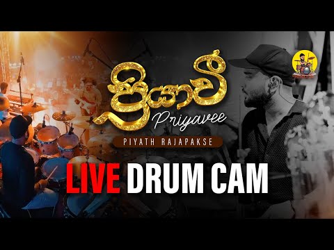 Piyath Rajapakse - Priyawee (ප්‍රියාවී) ft. Weplus | Live Drum Cover | Buddhika sri