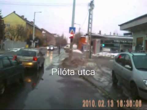 BKV 45 autóbusz útvonal ki- és befelé megállókkal