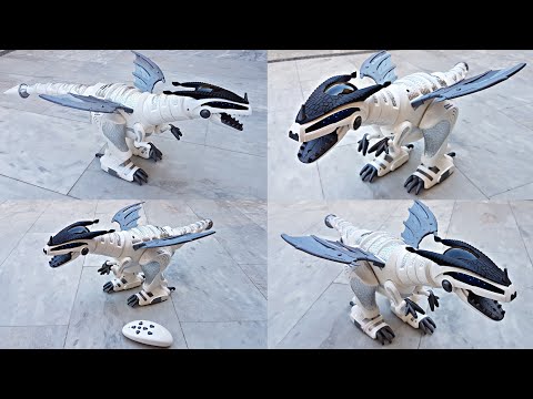 Dollox RC Interactive Dinosaur Robot Toy | Big Dinosaur Toy | T-Rex