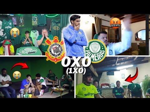REAÇÕES PALMEIRENSES REVOLTADOS E CHORO AO VIVO- CORINTHIANS 0X0 PALMEIRAS- FINAL PAULISTÃO 2025