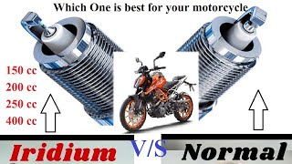 Iridium  v/s ordinary spark plug