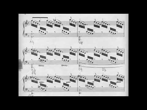 Alphonse Hasselmans - La Source for Harp, Op. 44 (1898) [Score-Video]