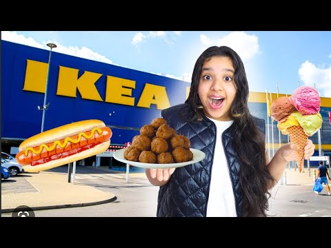 आज पूरे दिन IKEA का खाना खाया