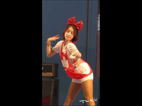 100617 T ara Soyeon @ Ttukseom World Cup Event