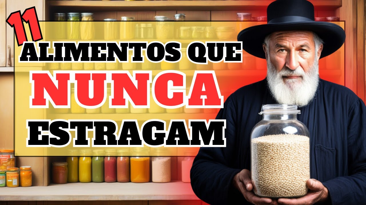 11 Alimentos que NUNCA Estragam: O Segredo do Estoque Eterno em Caso de Crise