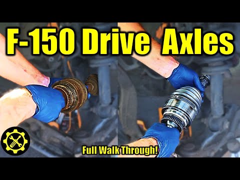 2004 - 2020 Ford F150 CV Axles (Drive Axles) Replacement!