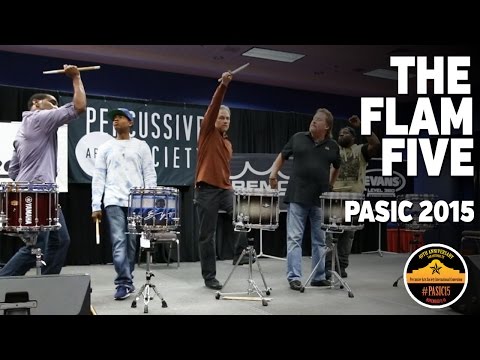Performance Spotlight: The Flam Five (PASIC 2015)