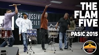 Performance Spotlight: The Flam Five (PASIC 2015)