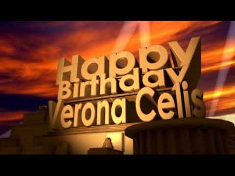 Happy Birthday Verona Celis