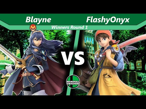 Marshall Smashers 74 - Blayne (Lucina/Falcon) VS FlashyOnyx (Hero)