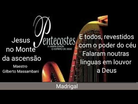 391 Harpa Cristã Legendado  Jesus no Monte da Ascenção