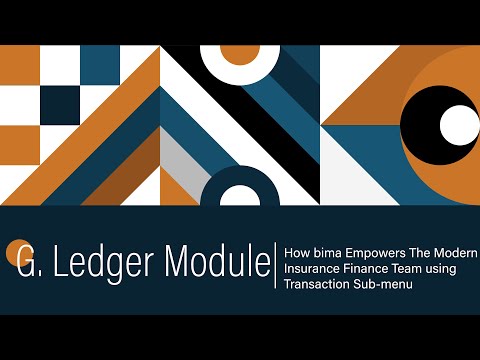 Transforming Finance: Introducing Bima Enterprise Edition's Transactions Submenu for General Ledger