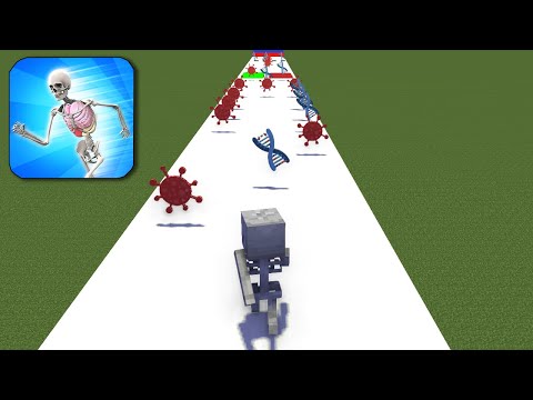 Monster School: DNA RUN 3D CHALLENGE Minecraft Animation