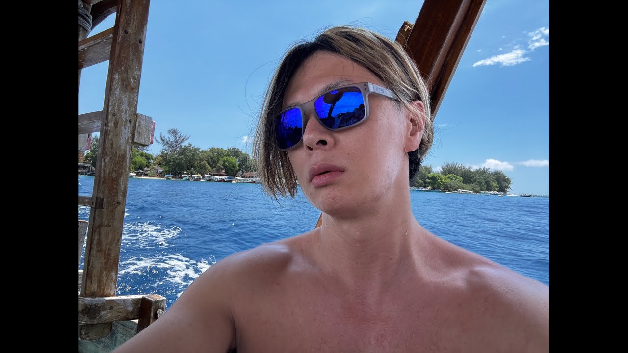 インドネシアギリ島でシュノーケリング