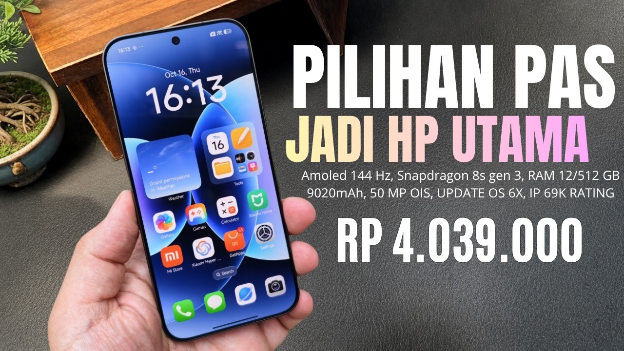 GAK ADA LAWAN‼️RAM 12/512 GB, 9020MAH, 200 MP OIS - HP 4 JUTAAN TERBAIK JUNI 2026