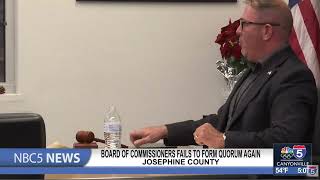 Josephine County commissioners again fail to meet due to lack of quorum