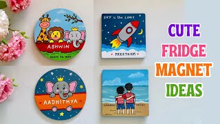4 Cute fridge magnet ideas to try at home | Easy and Simple | Fun DIY Ideas for All Ages