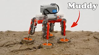 Challenge LEGO Walker Through Muddy Terrain | Smart Lego