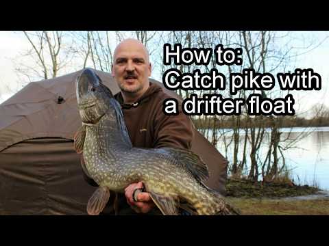 Pike Fishing how to: Catch pike with a drifter float
