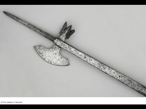 With Tobias Capwell (Wallace Collection) discussing medieval Pollaxes