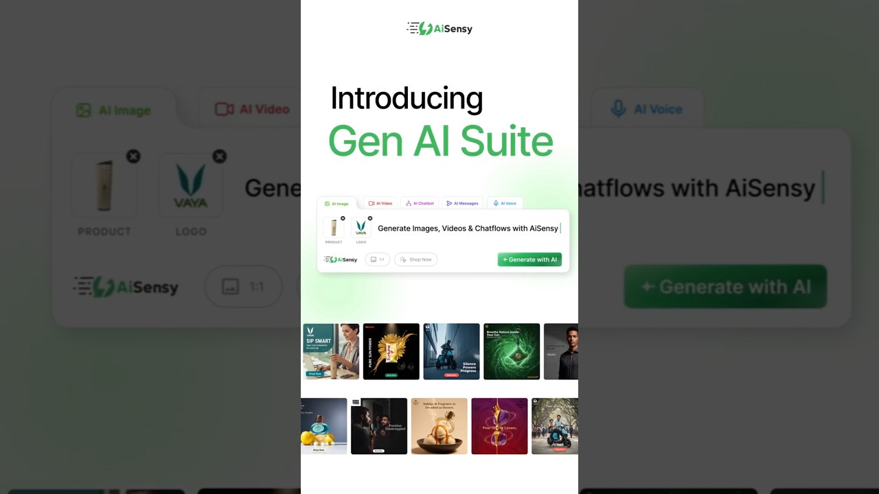 AiSensy Gen AI Suite Video Thumbnail