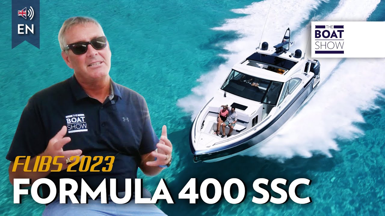 Formula 400 Super Sport Crossover seen at FLIBS 2023 - The Boat Show