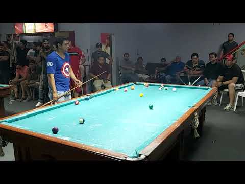miguelon vs abuelo  Billar La Buchaca