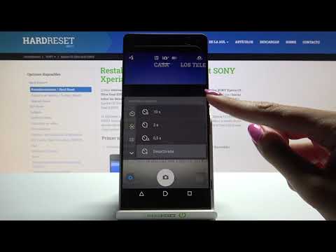 Cómo activar el temporizador en SONY Xperia C5 Ultra - poner temporizador