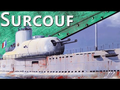 Только История: подводная лодка Surcouf