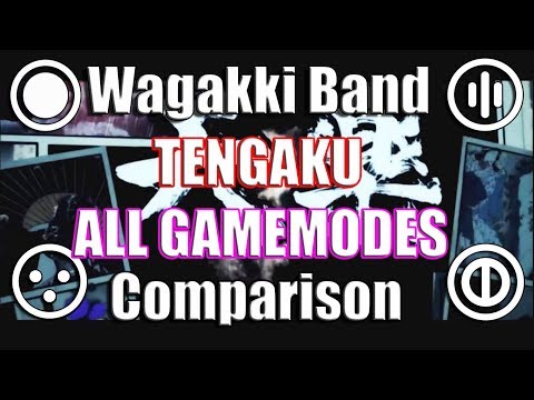 Wagakki Band - Tengaku ALL GAMEMODES Comparison - osu!