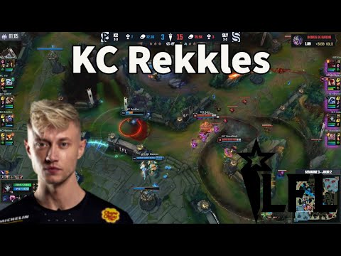 Rekkles Was Not Having A Good Game In The LFL!!!