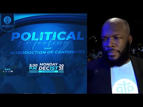 TPP Campaign Launch & Candidate Reveal for THA Elections 2026 | Tobago People’s Party