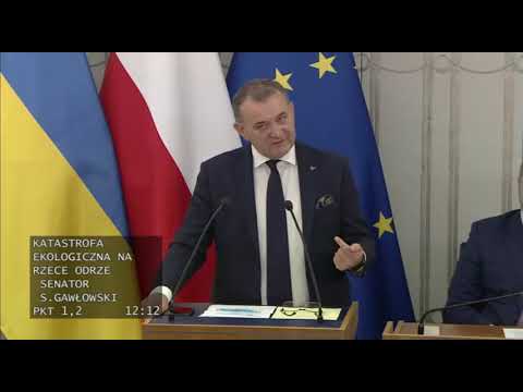 Bogdan Zdrojewski o stratach i zarządzaniu wodami na Odrze