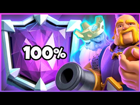 I reached ULTIMATE CHAMPION with a 100% *WIN RATE* - Clash Royale