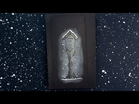 Wishing Post through the mist creating a mystical winter wonderland ❄️