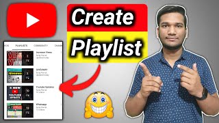 How to make playlist on youtube on phone (2022) | Playlist kaise banaye youtube par mobile se