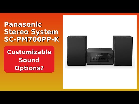 REVIEW (2026): Panasonic Stereo System SC-PM700PP-K. Features.
