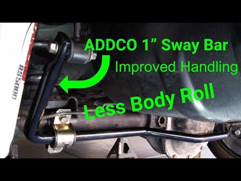 How to Install Addco Sway Bar on a 99-04 Jeep Grand Cherokee